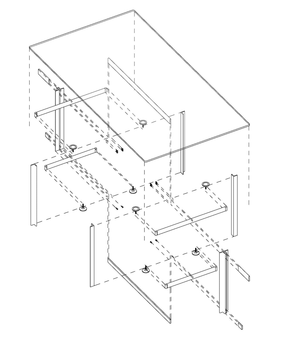 de-constructed diagram of tectonic