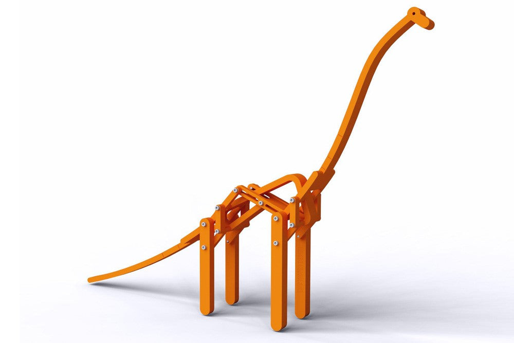 orange brachiosaurus toy