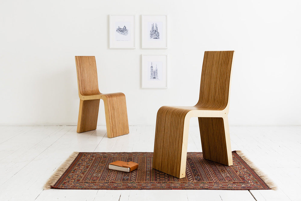 modern, minimal, wood chair
