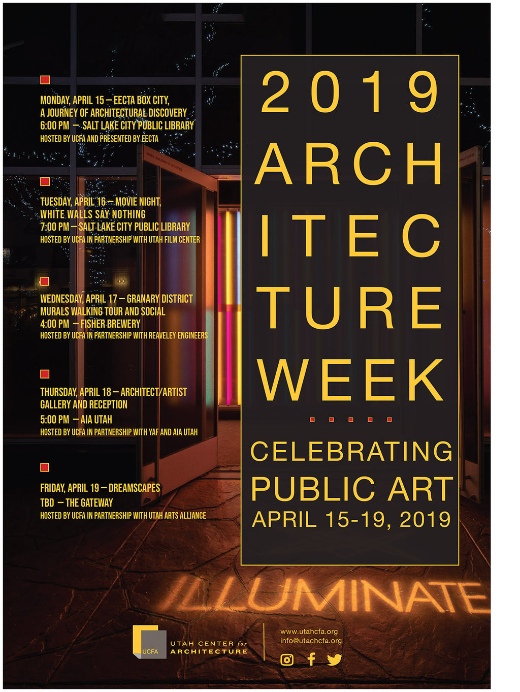 UCFA Architecture Week Poster