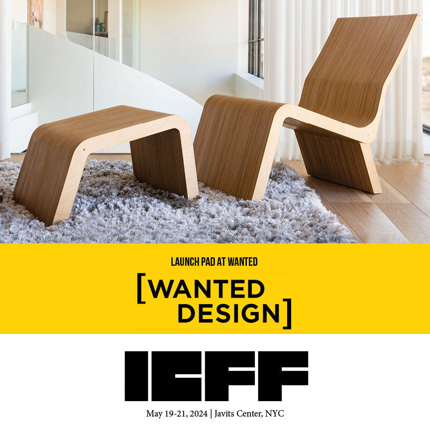 Strata Lounge Chair at WANTED Launchpad During ICFF 2024
