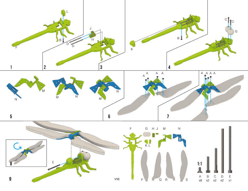 Tectonic Dragonfly Kit