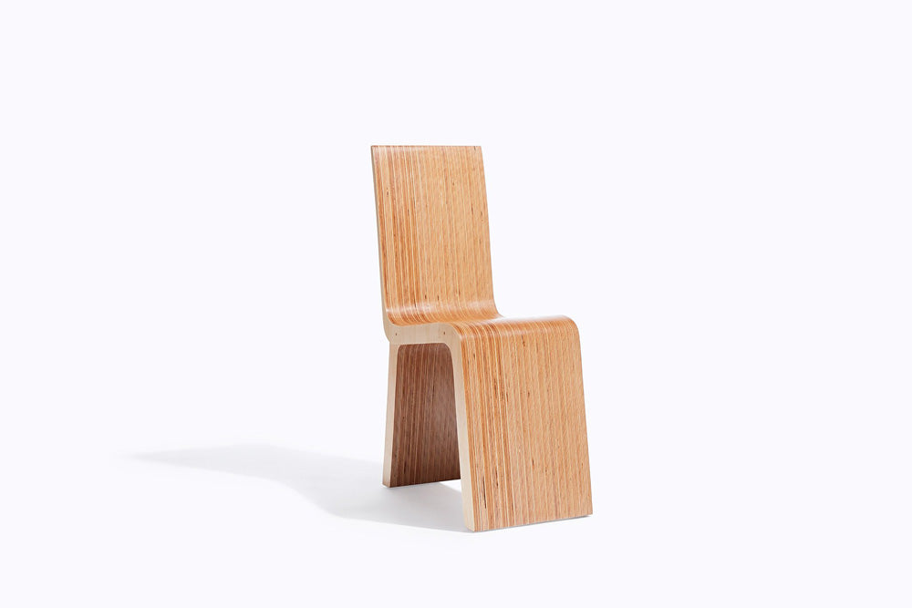 minimal wood chair